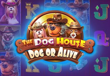 Игра The Dog House Dog Or Alive в казино МелБет